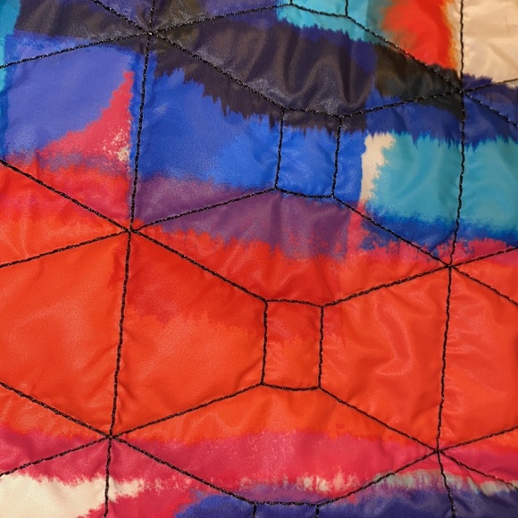 NEW Kate Spade New York Bon Shopper quilted multi-color tote. - Picture 5 of 5